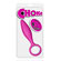 Choke 5" Silicone Butt Plug Pink - Plug Anal Luxo (Imagem 2 de 2)