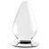 Flawless Clear Anal Plug 4.5'' - Plug anal maciço (Imagem 1 de 3)