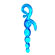 8.6" Bendy Twist Anal Stick - Plug bolas de Jelly (Imagem 2 de 2)