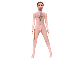 Jiuai Inflatable Doll - Boneco inflável c/vibrador