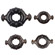 Rudder Cock Rings - Kit com e anéis penianos (Imagem 1 de 4)