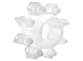 Pink O Stretchy Clear - Anel Peniano Massageador