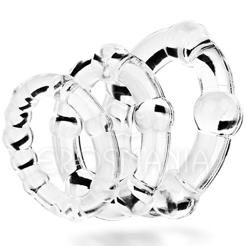 Triple Beaded Ring Set - Kit 3 anéis penianos
