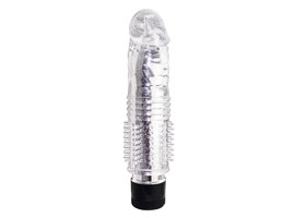 Vibrating Glans Sleeve w/Glitter - Vibrador e capa