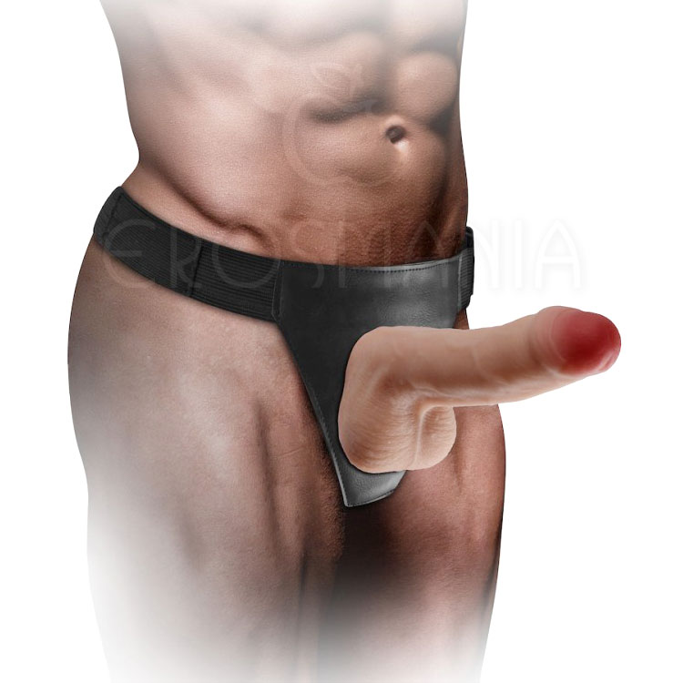 Harness Xman Dual Layer Dong - Pele dupla e Cinta