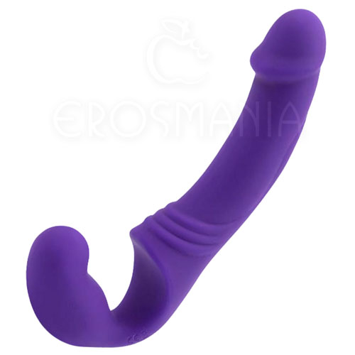 Double Rider Strapless Vibrator Purple - 10 modos