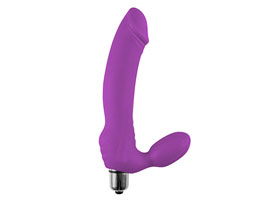 Strap-on Dildo Purple - Vibrador 7 funções Strap-on Dildo Purple - Vibrador 7 funções