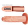 Vibrating Unisex Hollow Strap On 6.5" - com cinta (Imagem 2 de 3)