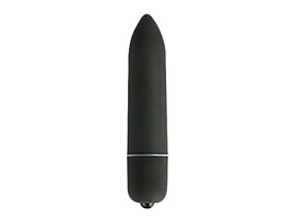 Waterproof Power Bullet Black - Mini vibrador