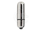 Micro Vibrador Cromado Bullet - À prova d'água