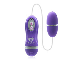 MBQ 30 Frequency Vibrating Egg Purple - Vibrador
