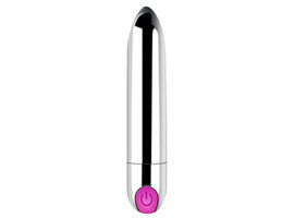 Rechargeable Super Power Bullet Silver -10 funções