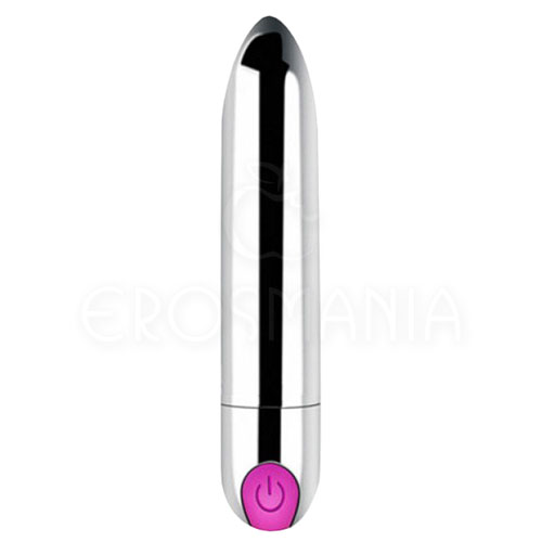 Rechargeable Super Power Bullet Silver -10 funções