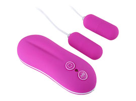 10 Function Dual Bullets Vibrator Magenta