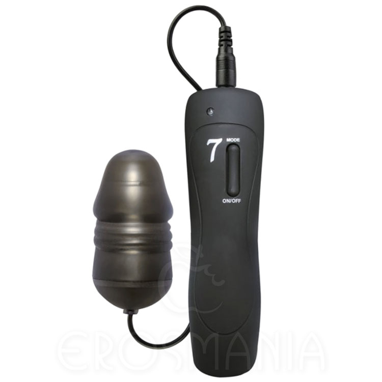 Flashing Vibe 7 Modes Glans Black - 7 funções