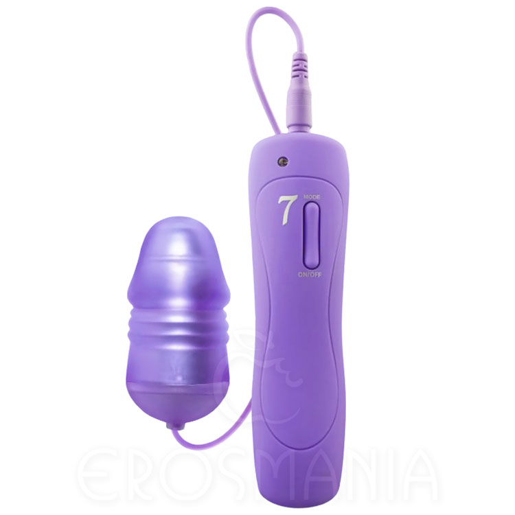 Flashing Vibe 7 Modes Glans Purple - 7 funções