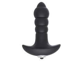 Silicone Bubble Butt Plug - Plug anal vibrador