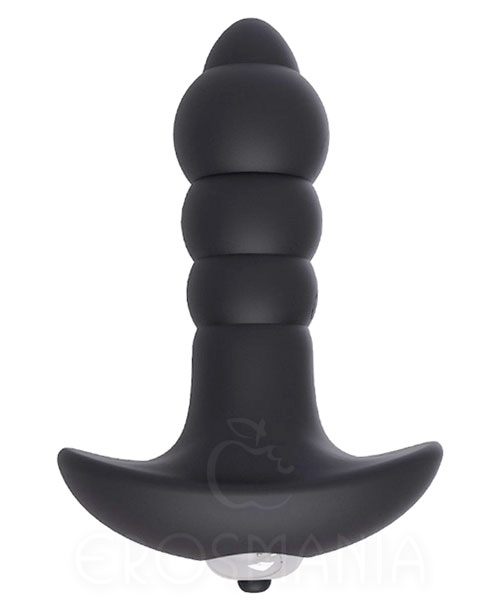 Silicone Bubble Butt Plug - Plug anal vibrador