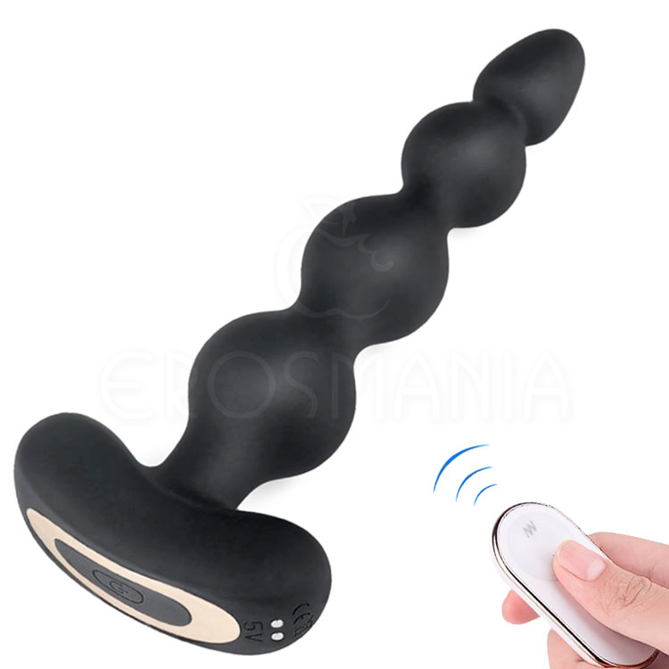 S-Hande Andrew-RCT Black - Bastão anal vibrador