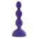 Anal Beads-S Purple - Plug Anal Vibrador Silicone (Imagem 1 de 2)