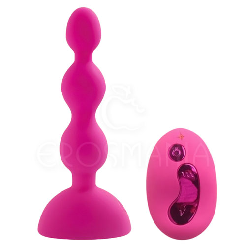 Anal Beads-S Pink - 2 vibradores - controle remoto