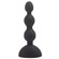 Anal Beads-S Black - Plug Anal Vibrador Silicone (Imagem 1 de 3)