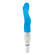 Pênis Sinuoso Jelly Azul - Vibrador Anal (Imagem 1 de 2)