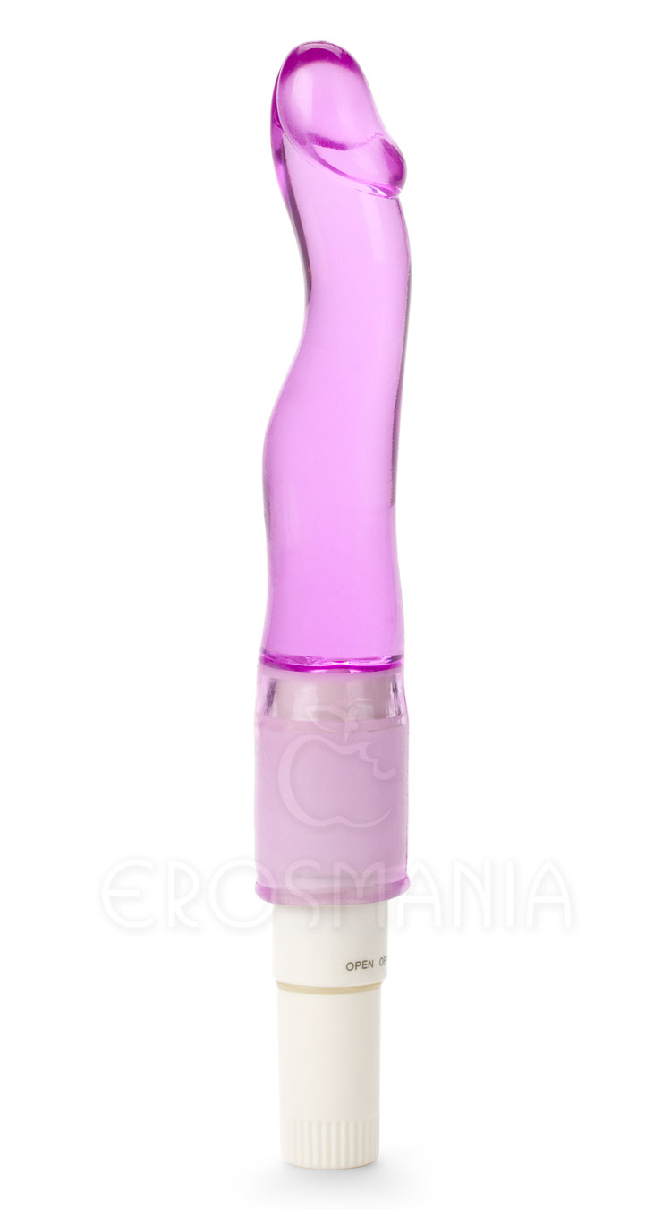 Sinuous dong Purple - Pênis sinuoso vibrador anal