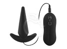 Probe Vibrating Anal Plug Black - 10 funções