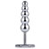 5 Balls Metal Beads Butt Plug - Plug anal de metal (Imagem 1 de 2)