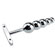 5 Balls Metal Beads Butt Plug - Plug anal de metal (Imagem 2 de 2)