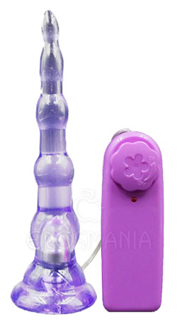 Beaded Butt Plug - Bastão Anal com Vibro