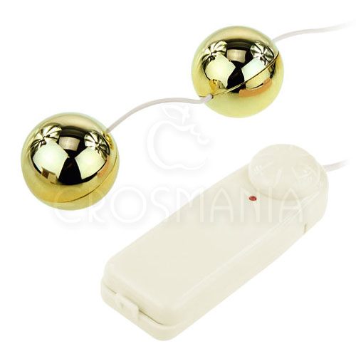Vibrating Golden Balls - 2 Bolas Anais Vibradoras