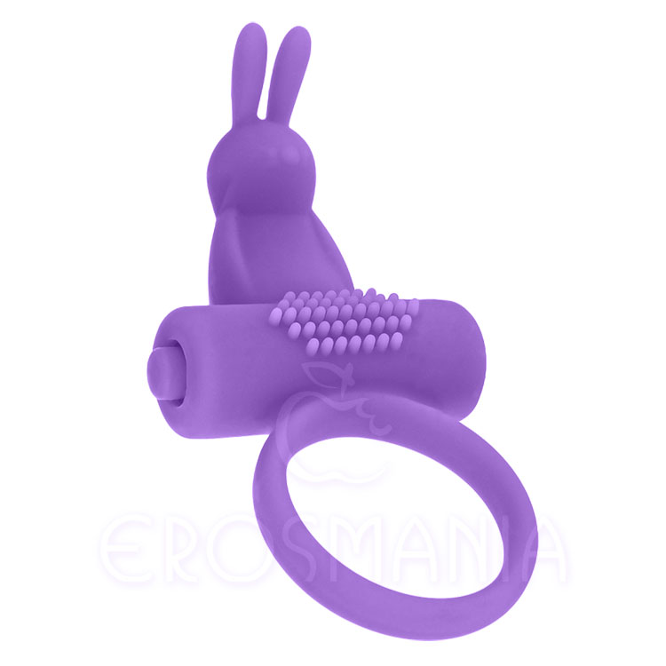 Boreas Cock Ring Purple - Anel peniano vibrador