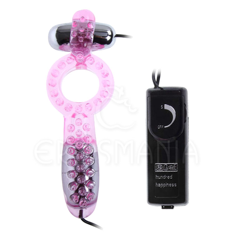 Couples Extra Stretchy Ring -Anel com 2 Vibradores