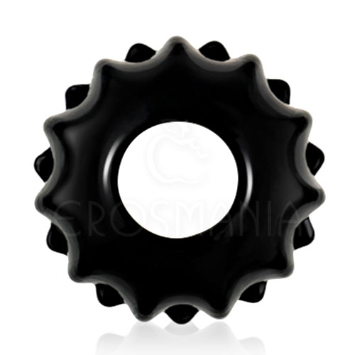 Power Plus Cock Ring Black - Anel Peniano