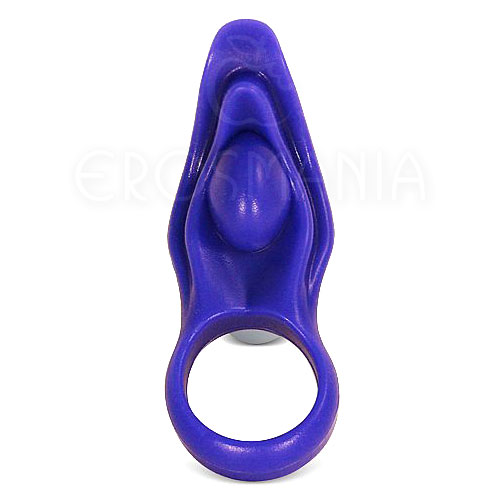Stamina Power Clit Cockring Blue - Anel vibrador