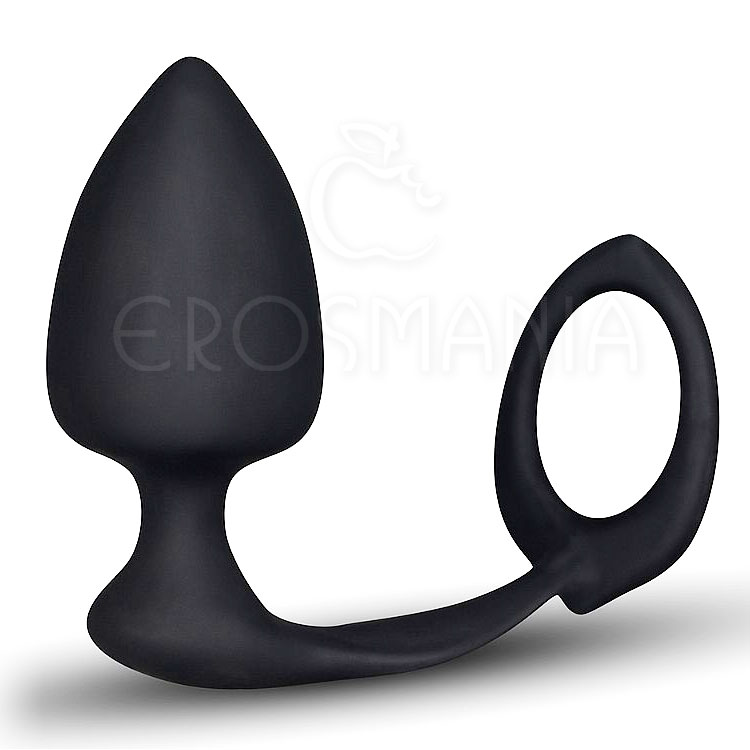 Combo Threat Cockring Plug - Anel peniano com plug