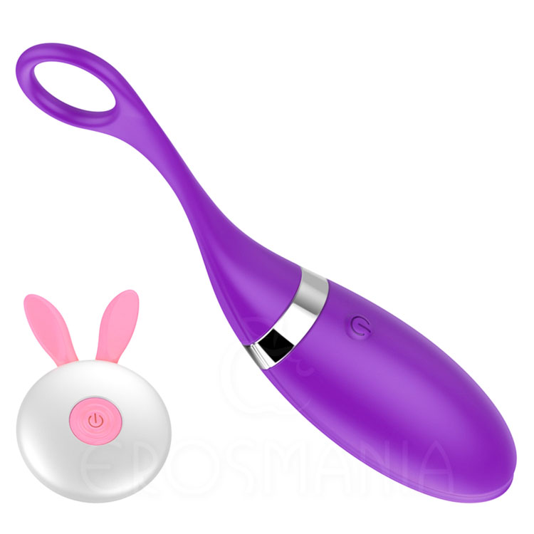 Remote Control Vibrating Warhead Purple - 12 modos