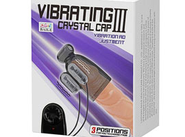 Vibrating Crystal Cap III - Estimulador peniano