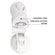Crazy Bull Flora White - Vibrador 12 funções (Imagem 3 de 4)