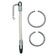 Penis Plug 2 Rings - Masturbação uretral (Imagem 2 de 3)