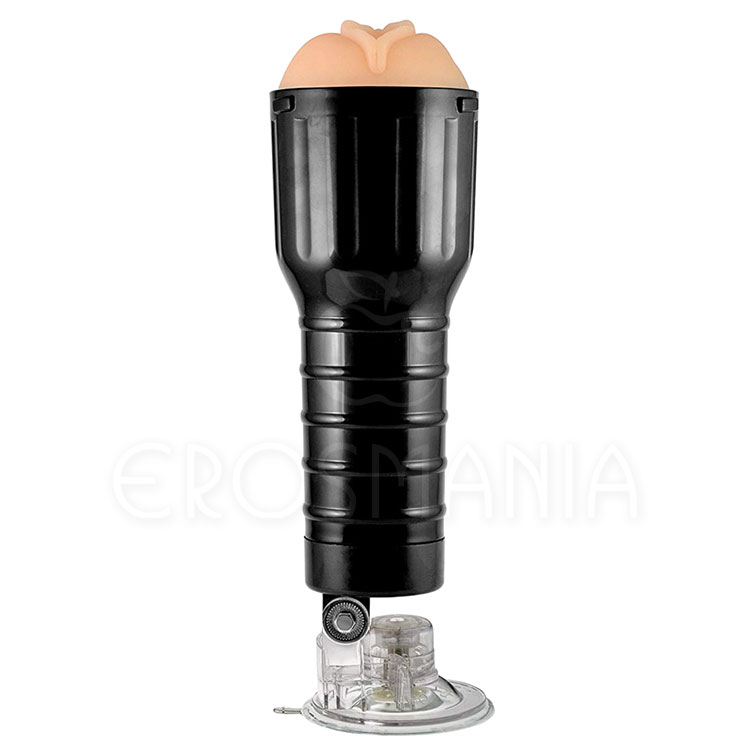 Desire Cup Black - Masturbador Lanterna c/ Ventosa