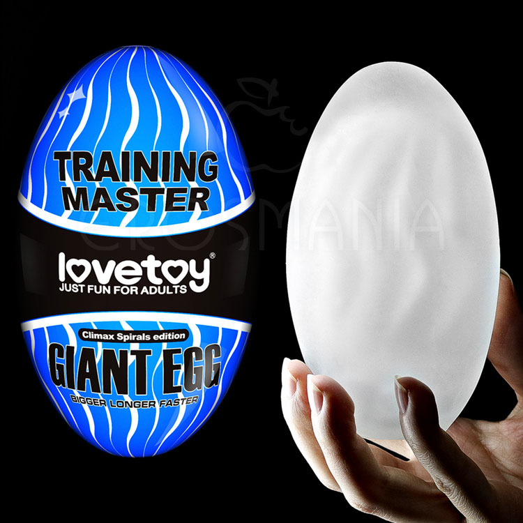Giant Egg Climax Spirals - Masturbador Masculino