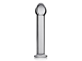 Plug Bastão Anal de Cristal Transparente