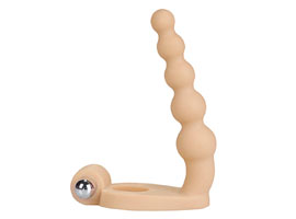 The Ultra Soft Double 6.5" - Anel com plug e vibro The Ultra Soft Double 6.5" - Anel com plug e vibro