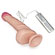 9.5" Real Extreme Extra Girth Vibrating Dildo (Imagem 2 de 3)