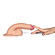 The Ultra Soft Dude 8.8" Long - Pênis Vibrador (Imagem 2 de 3)