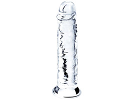 Flawless Clear 7.0" - Pênis maciço transparente