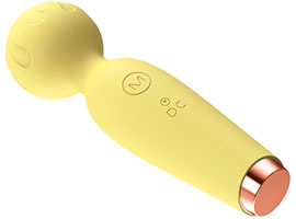Mini Magic Wand Yellow - Varinha mágica - 10 modos